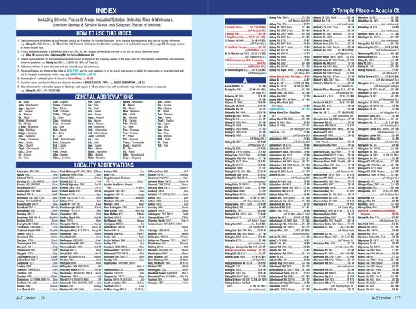 Produktbild: London A-Z Street Atlas