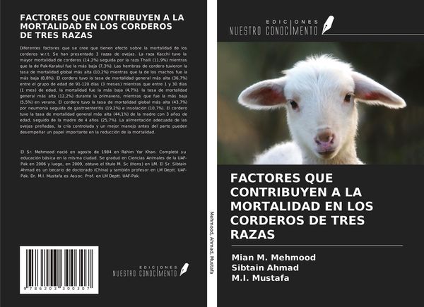 Produktbild: Factores Que Contribuyen a La Mortalidad En Los Corderos De Tres Razas