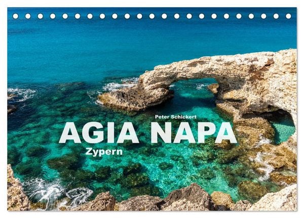 Produktbild: Agia Napa - Zypern (Tischkalender 2026 DIN A5 quer), CALVENDO Monatskalender