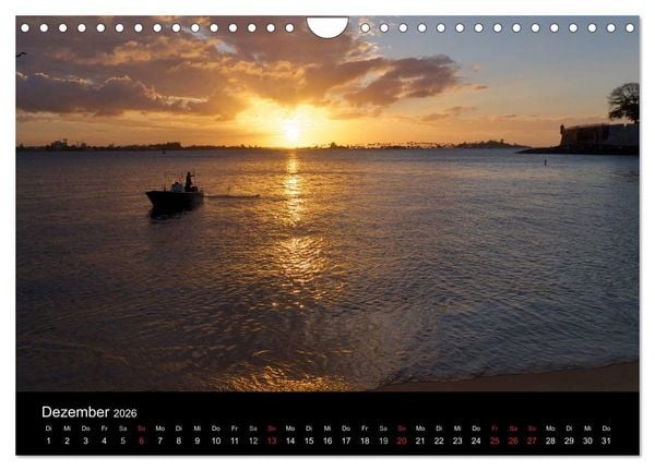Produktbild: Trauminsel Puerto Rico (Wandkalender 2026 DIN A4 quer), CALVENDO Monatskalender