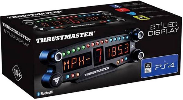 Produktbild: Thrustmaster BT LED Display AddOn Lenkrad Add-On Bluetooth&reg; PlayStation 4 Schwarz