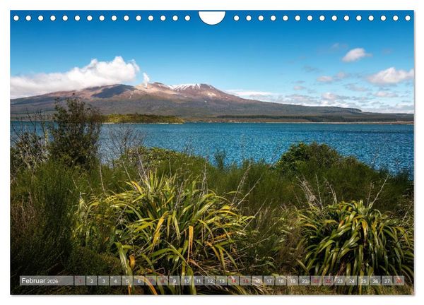 Produktbild: Nat&uuml;rlich Neuseeland (Wandkalender 2026 DIN A4 quer), CALVENDO Monatskalender
