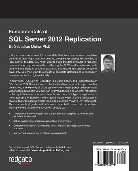 Produktbild: Fundamentals of SQL Server 2012 Replication