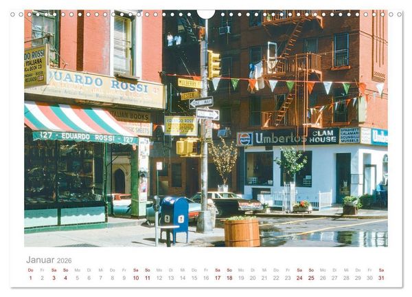 Produktbild: New York in 1975 (Wandkalender 2026 DIN A3 quer), CALVENDO Monatskalender