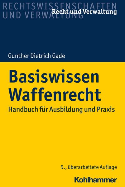 Produktbild: Basiswissen Waffenrecht