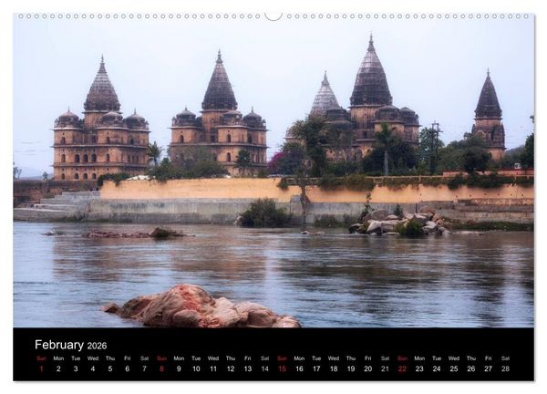 Produktbild: India - Magical Cities and Landscapes (High Quality Premium Wall Calendar 2026 DIN A2 landscape),CALVENDO 12 Month Wall Calendar