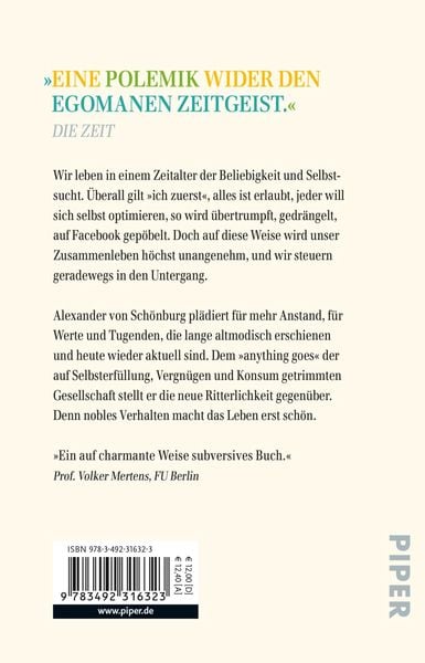 Produktbild: Die Kunst des l&auml;ssigen Anstands