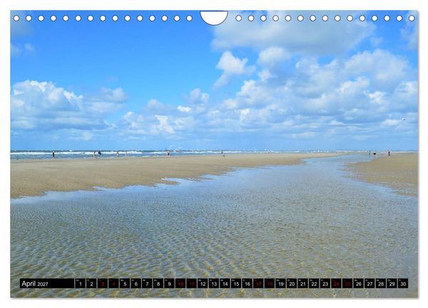 Produktbild: Entlang der Nordseek&uuml;ste (Wandkalender 2027 DIN A4 quer), CALVENDO Monatskalender