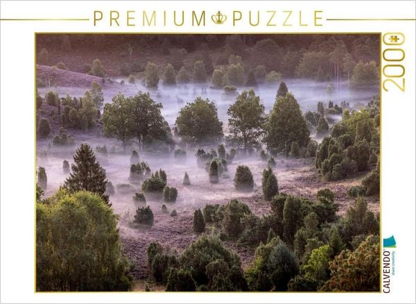 CALVENDO Puzzle Magische Heideblicke im Totengrund | 2000 Teile Lege-Größe 90x67cm Foto-Puzzle für glückliche Stunden