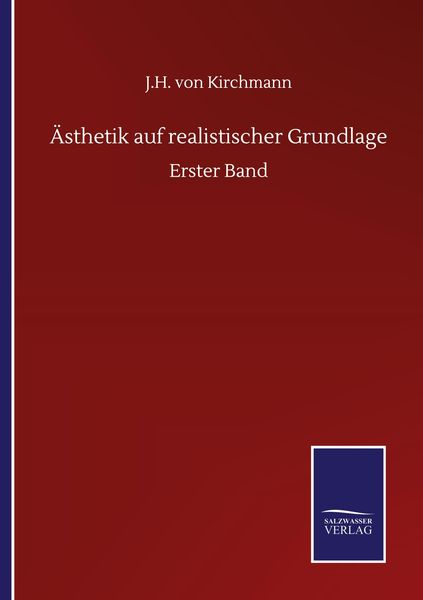 Produktbild: &Auml;sthetik auf realistischer Grundlage