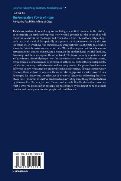 Produktbild: The Generative Power of Hope
