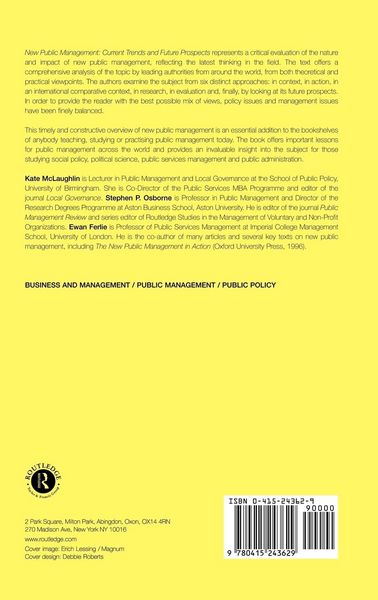 Produktbild: New Public Management