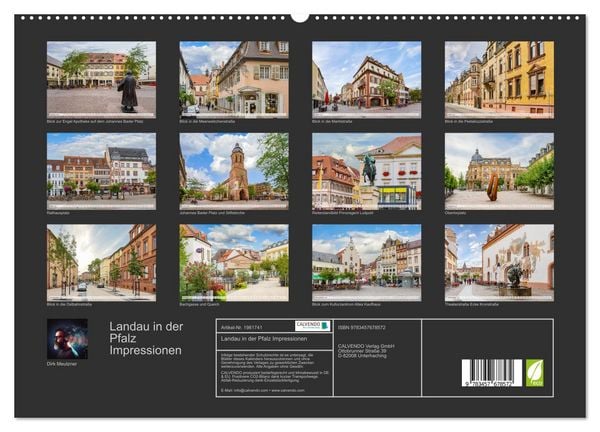 Produktbild: Landau in der Pfalz Impressionen (hochwertiger Premium Wandkalender 2026 DIN A2 quer), Kunstdruck in Hochglanz