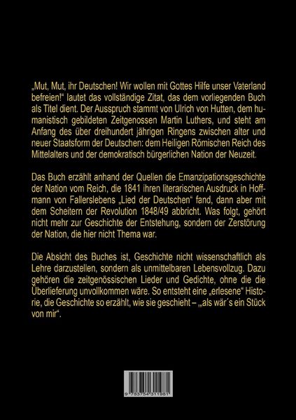 Produktbild: "Mut, Mut, ihr Deutschen!"