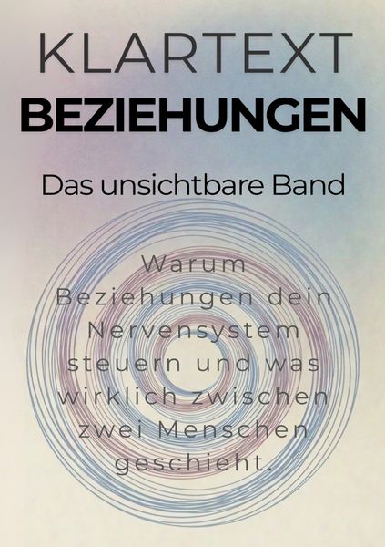 Produktbild: KLARTEXT Beziehungen / Das unsichtbare Band