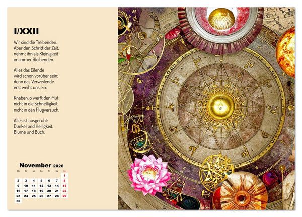 Produktbild: Orpheus' Leier (Wandkalender 2026 DIN A3 quer), CALVENDO Monatskalender