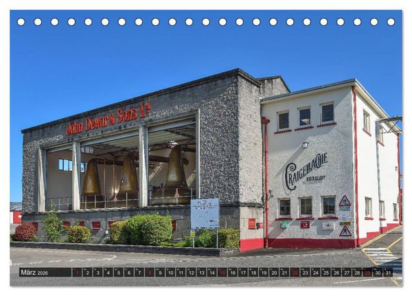 Produktbild: Whisky Distillery - Schottische Brennereien (Tischkalender 2026 DIN A5 quer), CALVENDO Monatskalender
