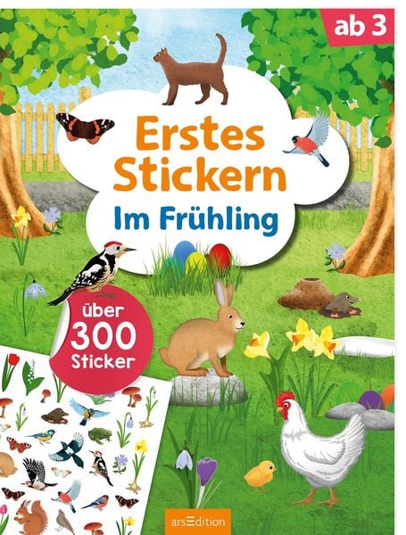 Produktbild: Erstes Stickern &ndash; Im Fr&uuml;hling