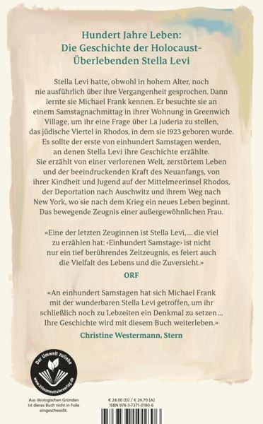 Produktbild: Einhundert Samstage