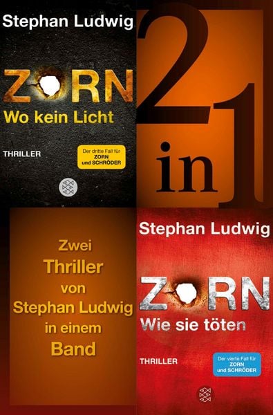 Produktbild: Wo kein Licht / Wie sie t&ouml;ten - Zwei Zorn-Thriller in einem Band