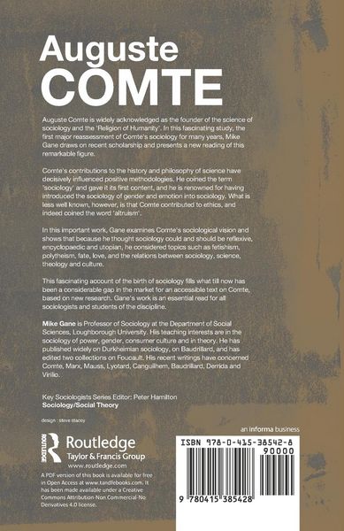 Produktbild: Auguste Comte