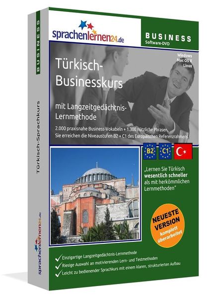 Sprachenlernen24.de Türkisch-Businesskurs Software
