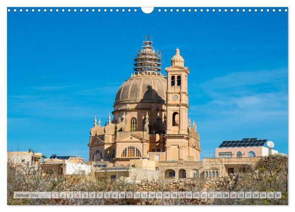 Produktbild: Malta - Wo Geschichte lebendig ist (Wandkalender 2026 DIN A3 quer), CALVENDO Monatskalender