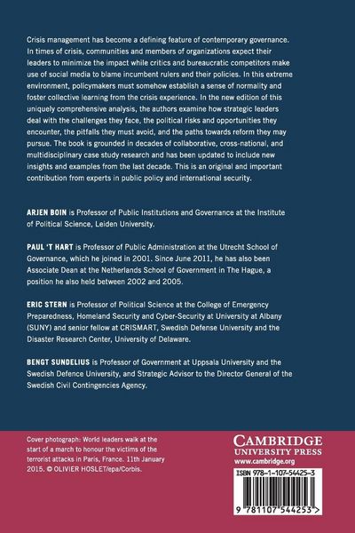 Produktbild: The Politics of Crisis Management