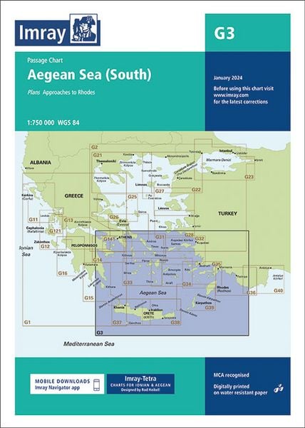 Produktbild: G3 Aegean Sea (South)