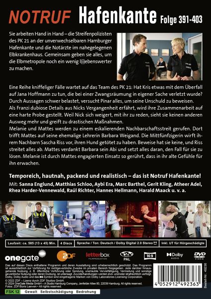 Produktbild: Notruf Hafenkante 31 (Folge 391-403) [4 DVDs]
