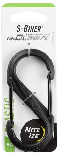 Produktbild: NITE Ize NI-SBP4-03-01BG Karabiner S-Biner Gr. 4 88mm x 38mm x 8mm 1St.