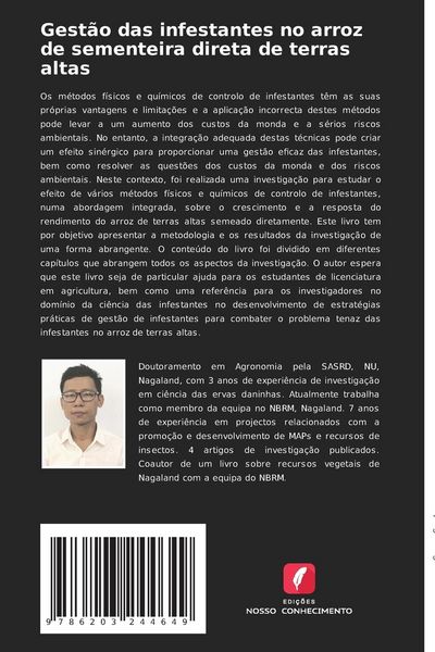 Produktbild: Gest&atilde;o das infestantes no arroz de sementeira direta de terras altas