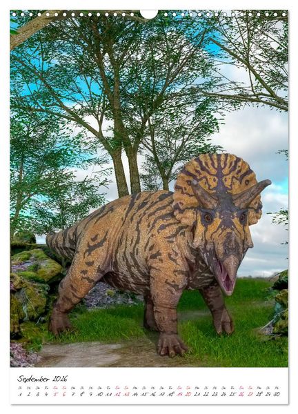 Produktbild: Dinosaurier aus der Vergangenheit (Wandkalender 2026 DIN A3 hoch), CALVENDO Monatskalender