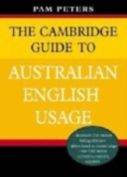 Produktbild: Cambridge Guide to Australian English Usage