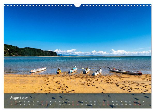 Produktbild: Magische Orte: Neuseeland (Wandkalender 2026 DIN A3 quer), CALVENDO Monatskalender