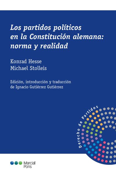 Produktbild: Los partidos pol&iacute;ticos en la Constituci&oacute;n alemana: norma y realidad