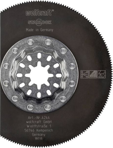Produktbild: Wolfcraft 4244000 Segments&auml;geblatt 85mm 1St.
