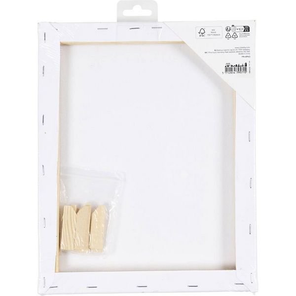 Produktbild: Creativ Company Mal-Leinwand ArtistLine Leinwand, Wei&szlig;, 24x30 cm, T 1,6 cm, 360 g, 1 Stk