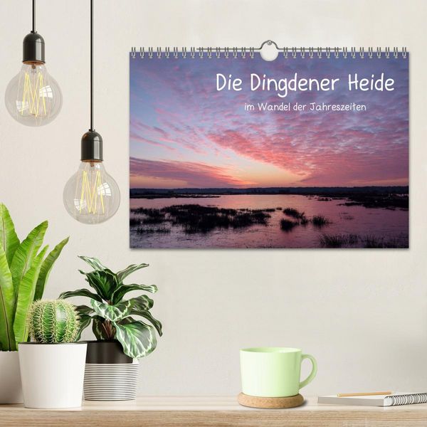 Produktbild: Die Dingdener Heide im Wandel der Jahreszeiten (Wandkalender 2026 DIN A4 quer), CALVENDO Monatskalender