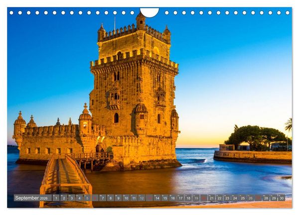 Produktbild: Metropole Lissabon (Wandkalender 2026 DIN A4 quer), CALVENDO Monatskalender