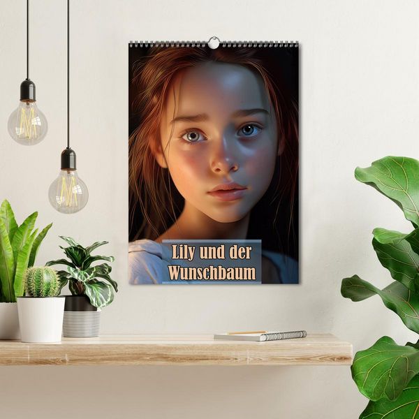 Produktbild: Lily und der Wunschbaum (Wandkalender 2026 DIN A3 hoch), CALVENDO Monatskalender
