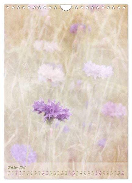 Produktbild: Vintage Flowers (Wandkalender 2026 DIN A4 hoch), CALVENDO Monatskalender