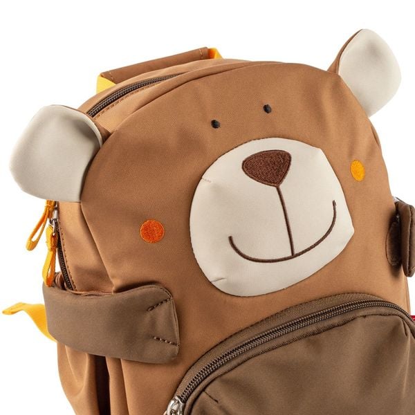 Produktbild: Sigikid 25436 - Rucksack B&auml;r mit 3D-Details, braun, Kinderrucksack