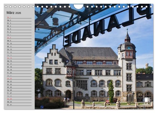 Produktbild: Jena in Th&uuml;ringen (Wandkalender 2026 DIN A4 quer), CALVENDO Monatskalender