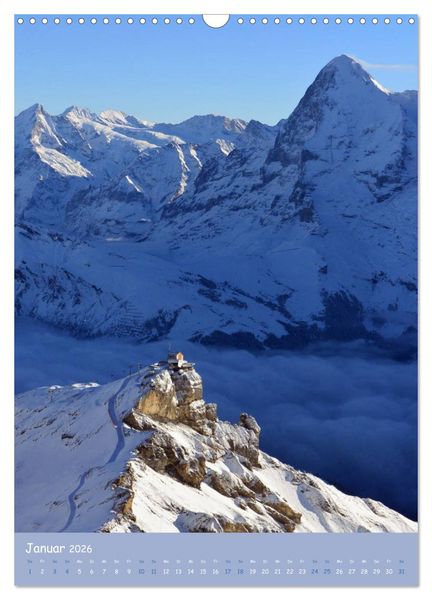Produktbild: Bergmomente (Wandkalender 2026 DIN A3 hoch), CALVENDO Monatskalender