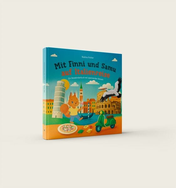 Mit Finni und Samu auf Italienreise, Gebundene Ausgabe von Nadine Pichler, Effekt GmbH