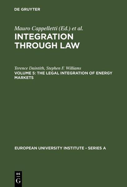 Produktbild: The Legal Integration of Energy Markets