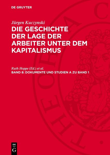 Produktbild: Dokumente und Studien A zu Band 1