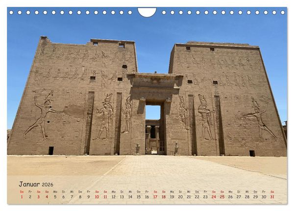 Produktbild: Zwischen Luxor und Abu Simbel - Eine Reise durch die Dynastien (Wandkalender 2026 DIN A4 quer), CALVENDO Monatskalender
