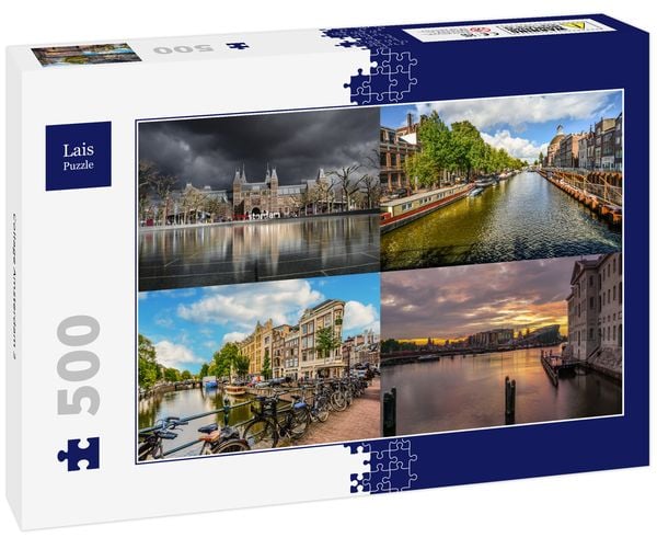 Produktbild: Lais Puzzle Collage Amsterdam 3 500 Teile